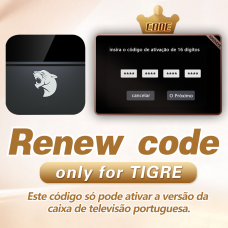 IPTV BRAZIL Renewal Code for TIGRE Portuguese Version