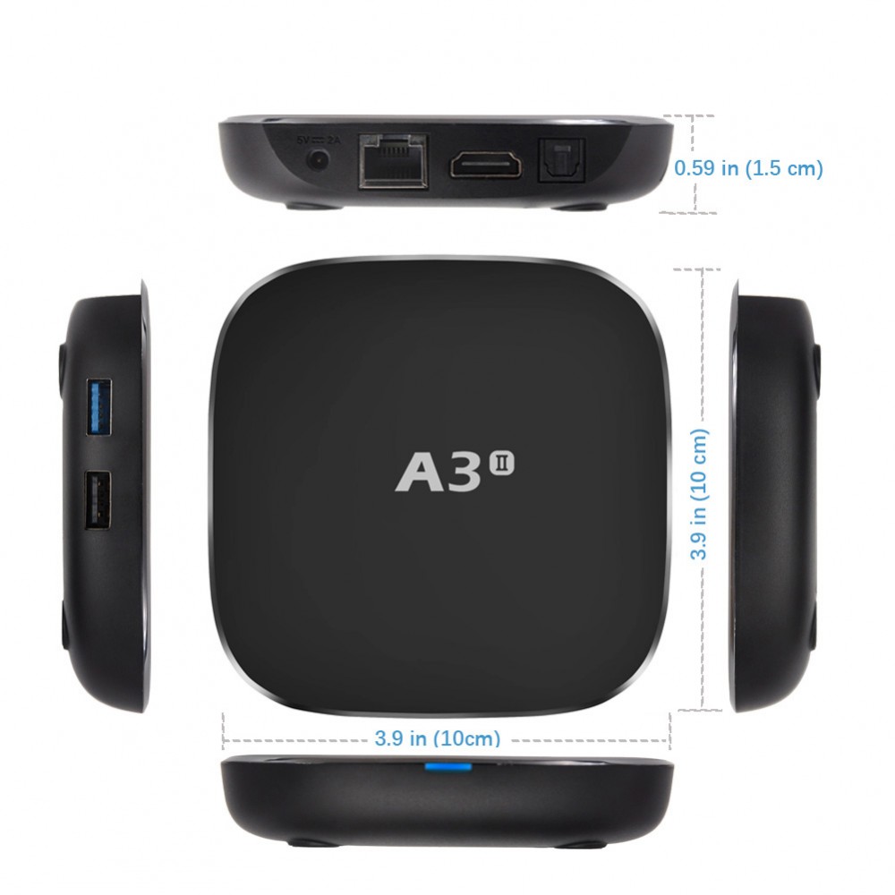 A3 II Chinese TV BOX 2024 全新二代（中文机顶盒）