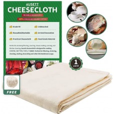 Cheesecloth,muslin cloth,20×20 Inches（4 Pieces）