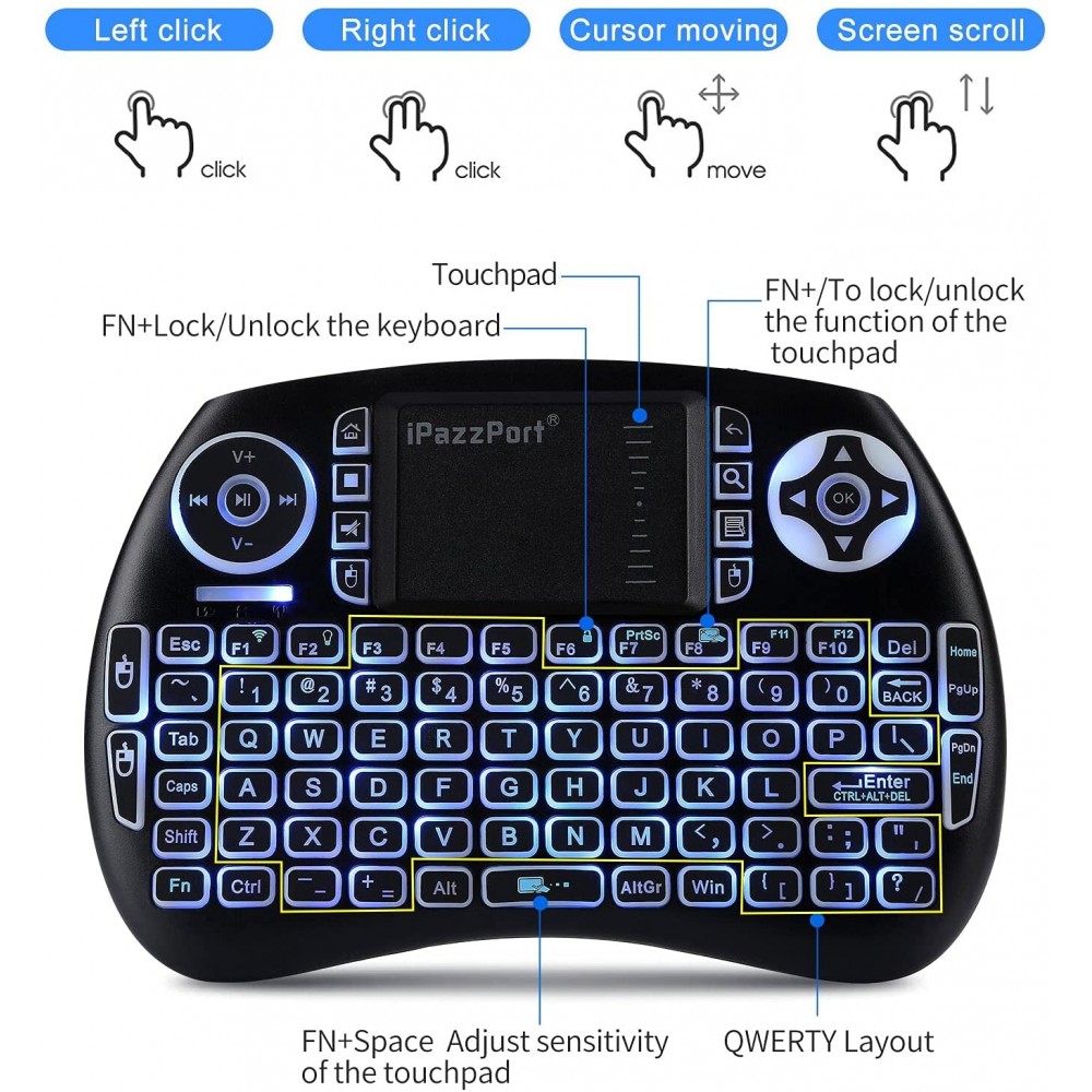 Mini Bluetooth Keyboard